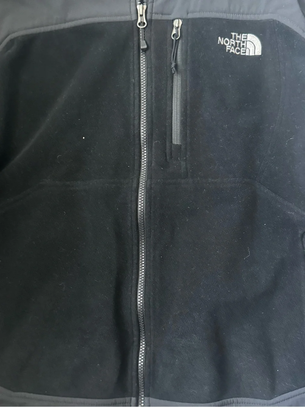 The North Face Men’s Black Softshell Jacket with Zip Pockets